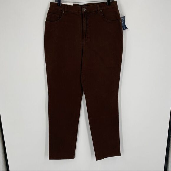 Sonoma Women’s Classic Fit Brown Pants size 14 - Picture 1 of 4